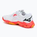 Mizuno Wave Lightning Z8 fehér/tüzes korall 2/citrus röplabdacipő 3