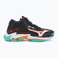 Mizuno Wave Lightning Z8 Mid röplabda cipő fekete/angol/jégzöld 2