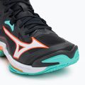 Mizuno Wave Lightning Z8 Mid röplabda cipő fekete/angol/jégzöld 7