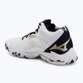 Röplabdacipő Mizuno Wave Lightning Z8 Mid white/black/gold 3