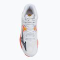 Mizuno Wave Lightning Z8 Mid fehér/tüzes korall 2/citrus röplabdacipő 5