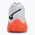Mizuno Wave Lightning Z8 Mid fehér/tüzes korall 2/citrus röplabdacipő 6