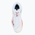 Röplabda cipő Mizuno Wave Voltage 2 Mid fehér/tüzes korall 2/citrus 5