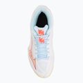 Női röplabda cipő Mizuno Thunder Blade Z Mid fehér/calypso coral/pale banán 5