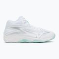 Női röplabdacipő Mizuno Thunder Blade Z Mid white/blue tint 2