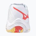 Női röplabda cipő Mizuno Wave Lightning Z8 fehér/calypso coral/pale banán 3