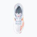 Női röplabda cipő Mizuno Wave Lightning Z8 fehér/calypso coral/pale banán 5