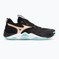 Röplabda cipő Mizuno Wave Momentum Elite black/tangelo/ice green 2