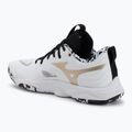Röplabdacipő Mizuno Wave Momentum Elite white/black/ge gold 3