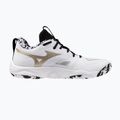 Röplabdacipő Mizuno Wave Momentum Elite white/black/ge gold 9