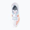 Női röplabda cipő Mizuno Wave Lightning Z8 Mid fehér/calypso coral/pale banán 5