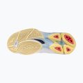 Női röplabda cipő Mizuno Wave Voltage 2 fehér/calypso coral/pale banán 4