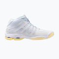 Női röplabda cipő Mizuno Wave Voltage 2 Mid fehér/calypso coral/pale banán 2