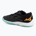 Gyermek röplabda cipő Mizuno Lightning Star Z7 fekete/angol/jégzöld 3