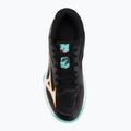 Gyermek röplabda cipő Mizuno Lightning Star Z7 fekete/angol/jégzöld 5