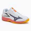 Mizuno Lightning Star Z7 fehér/tüzes korall 2/citrus gyerek röplabdacipő