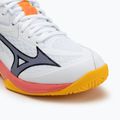 Mizuno Lightning Star Z7 fehér/tüzes korall 2/citrus gyerek röplabdacipő 7
