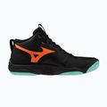 Röplabda cipő Mizuno Wave Momentum Elite Mid fekete/angol/jégzöld 9