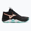 Röplabda cipő Mizuno Wave Momentum Elite Mid fekete/angol/jégzöld 2