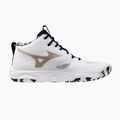 Röplabdacipő Mizuno Wave Momentum Elite Mid white/black/ge gold 9