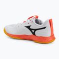 Mizuno Wave Momentum Pro röplabdacipő fehér/tüzes korall 2/citrus 3