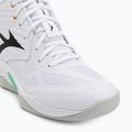 Röplabdacipő Mizuno Wave Momentum Pro Mid white/black/frozen emerald 7