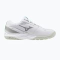 Gyermek röplabdacipő Mizuno Cyclone Speed 5 fehér/fekete/fagyasztott smaragdzöld 2