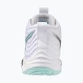 Női röplabda cipő Mizuno Wave Momentum Elite Mid fehér/kék színű 3