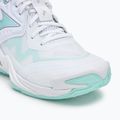 Női röplabda cipő Mizuno Wave Momentum Elite Mid fehér/kék színű 7