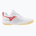 Női röplabda cipő Mizuno Wave Momentum Pro fehér/calypso coral/pale banán