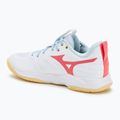 Női röplabda cipő Mizuno Wave Momentum Pro fehér/calypso coral/pale banán 3