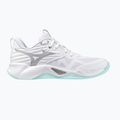 Női röplabda cipő Mizuno Wave Momentum Pro fehér/kék színű
