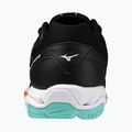 Mizuno Wave Phantom 3 kézilabda cipő fekete/angelo/jégzöld 3