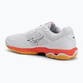 Mizuno Wave Phantom 3 kézilabda cipő fehér/tüzes korall 2/citrus 3