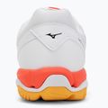 Mizuno Wave Phantom 3 kézilabda cipő fehér/tüzes korall 2/citrus 6