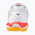 Mizuno Wave Phantom 3 kézilabda cipő fehér/tüzes korall 2/citrus 3