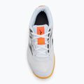 Mizuno Stealth Star 3 fehér/tüzes korall 2/citrus gyermek cipő 5