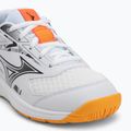 Mizuno Stealth Star 3 fehér/tüzes korall 2/citrus gyermek cipő 7
