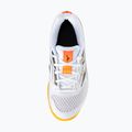 Mizuno Stealth Star 3 fehér/tüzes korall 2/citrus gyermek cipő 5