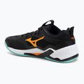 Mizuno Wave Stealth Neo 2 kézilabda cipő fekete/angelo/jégzöld 3