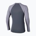 Férfi hosszú ujjú futópóló Mizuno Tech Thermal Charge quiksilver 2