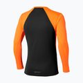 Férfi hosszú ujjú futópóló Mizuno Tech Thermal Charge tangelo 4