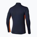 Férfi futó hosszú ujjú felső Mizuno Tech Thermal Charge Half Zip baritone blue 2