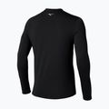 Férfi futó hosszú ujjú Mizuno Core Impulse Half Zip Tee fekete 2