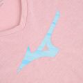 Női futópóló Mizuno Core Runbird Tee fehérített lila 3
