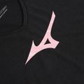 Női futópóló Mizuno Core Runbird Tee fekete/mályva színű 3