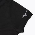 Női futópóló Mizuno Core Runbird Tee fekete/mályva színű 4