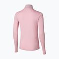 Női futó pulóver Mizuno Core Impulse Half Zip Tee fehérített lila 2