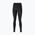 Női futó leggings Mizuno Core Impulse Long fekete/mályva színű