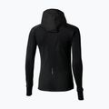 Női futó dzseki Mizuno Active Warm Hybrid Full Zip kapucnis dzseki fekete 2
